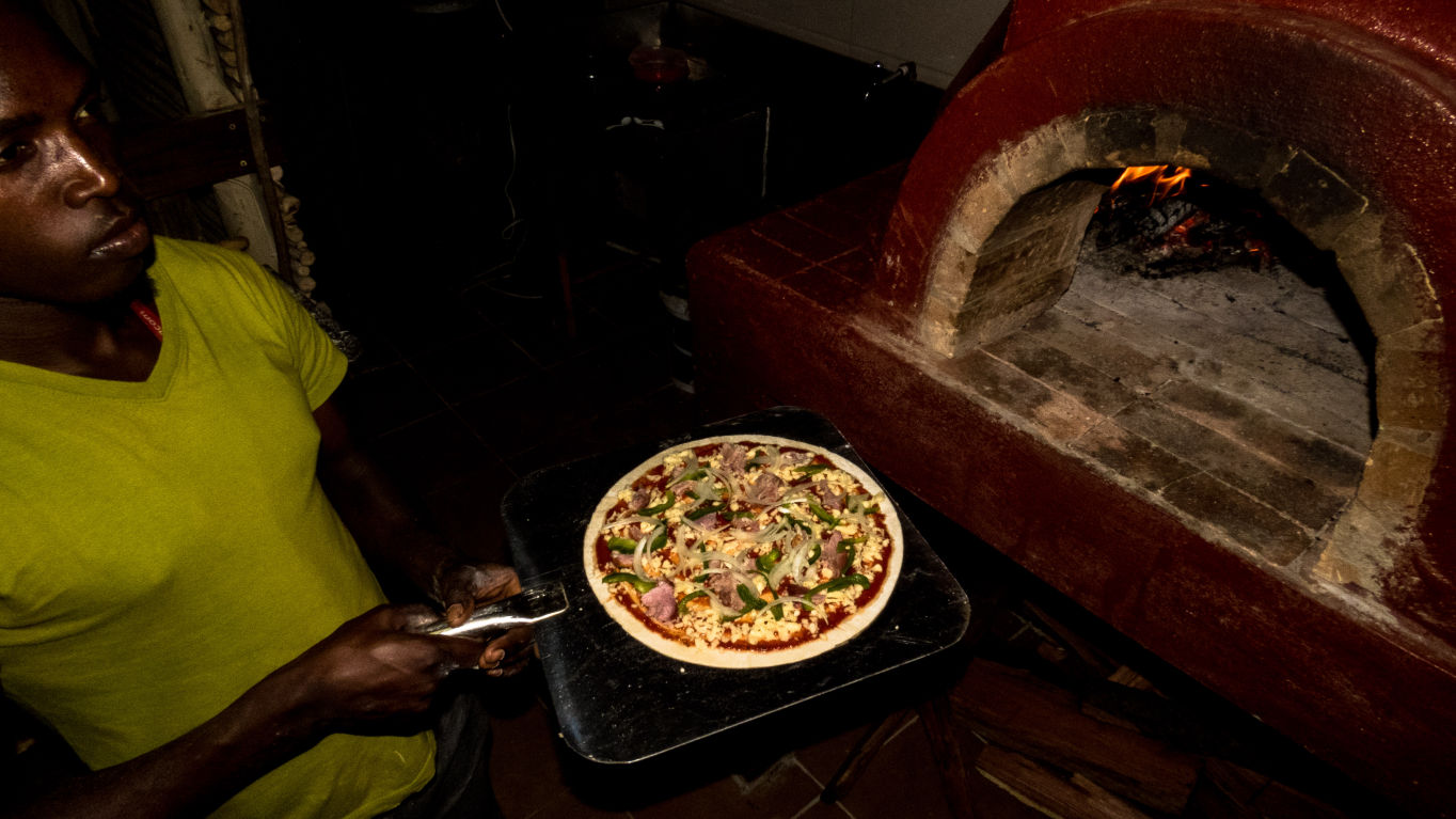 Fired Pizzas